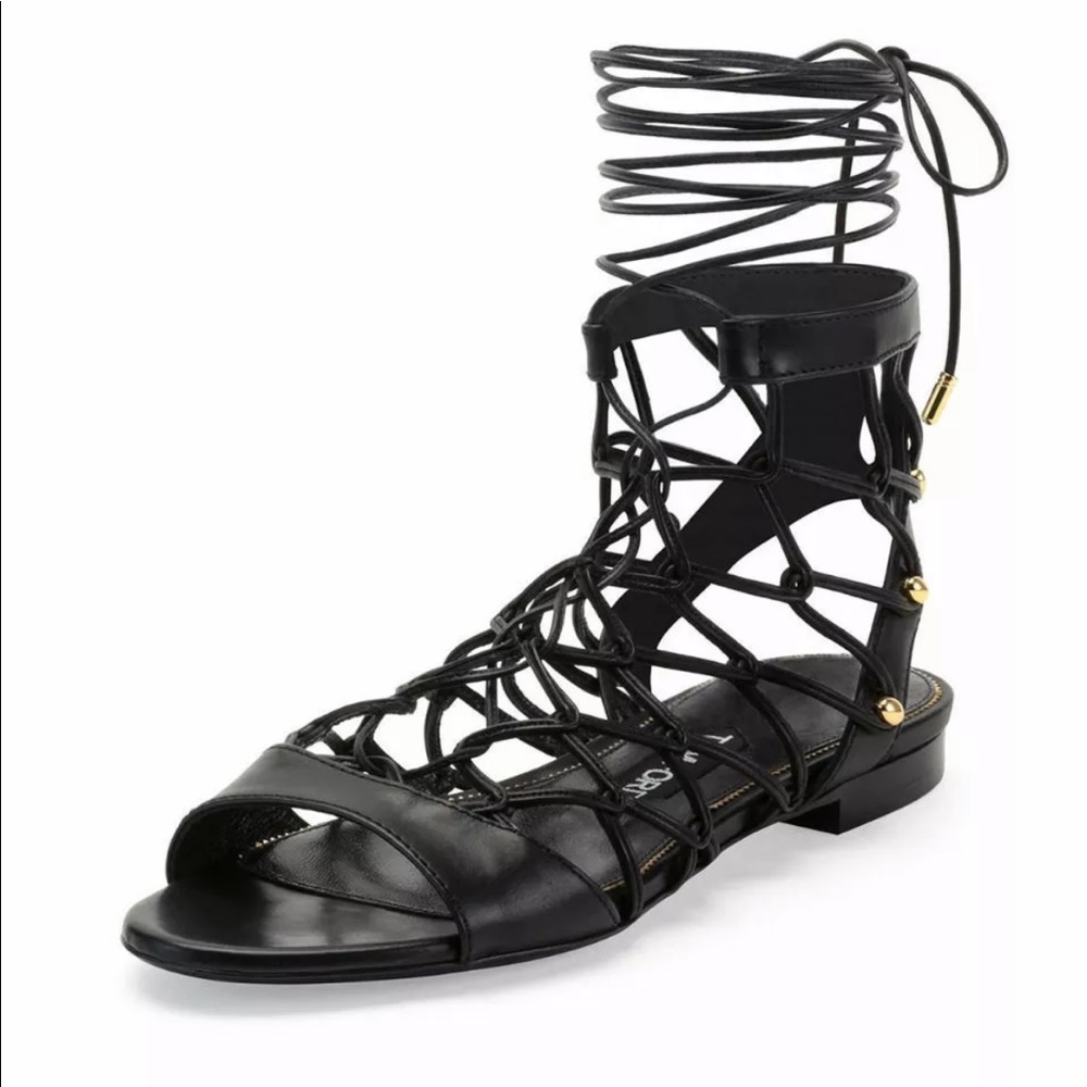 TOM FORD lace up gladiator sandals
